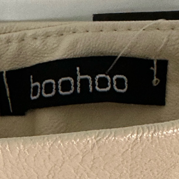 NWT Vegan Leather Stone Colored Mini Size 6 - Picture 4 of 5